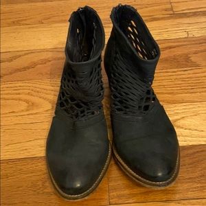 Black booties, from LF stores, size 9 US